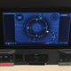 A control panel mock-up used to train astronauts who will fly SpaceX's Crew Dragon spacecraft.